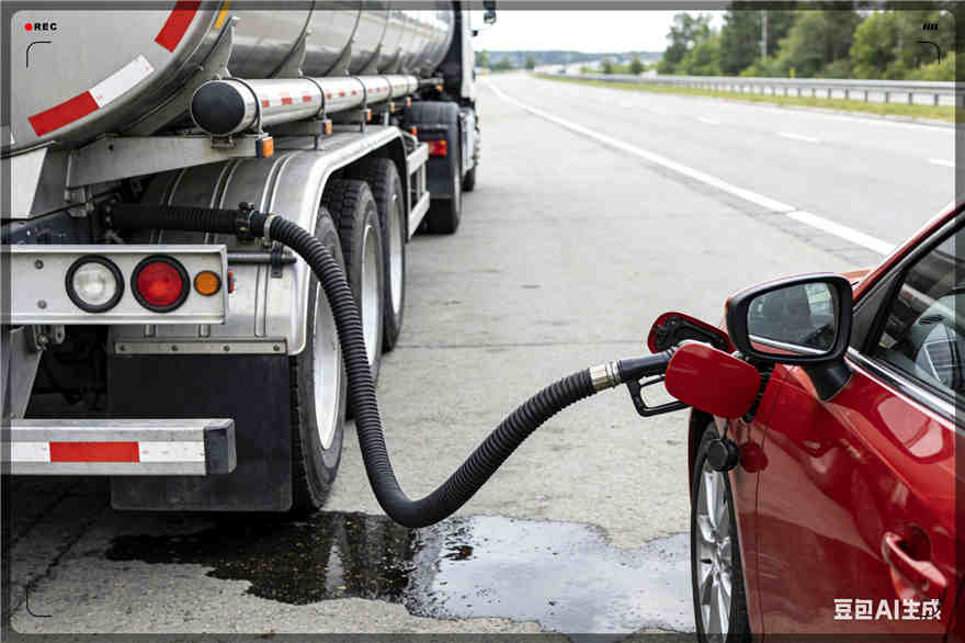 贵定汽车救援送水案例